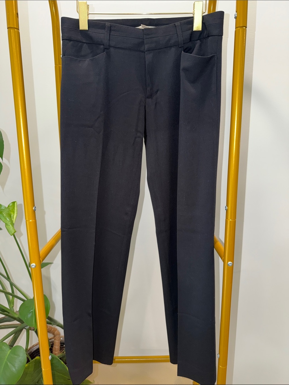 Michael Kors Black Tailored Straight-Leg Trousers